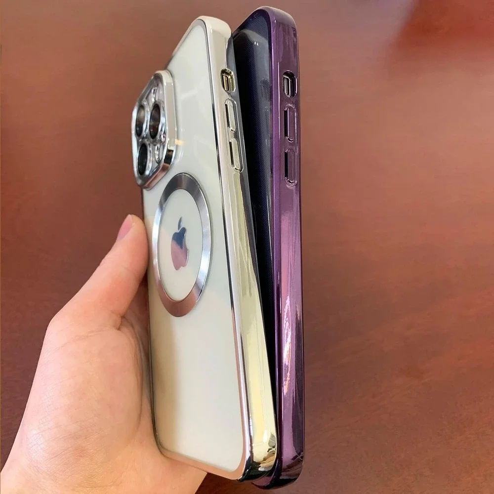 Apple‎ iPhone 14 Pro Max Case Mag Safe Magnetic Camera Lens Cover